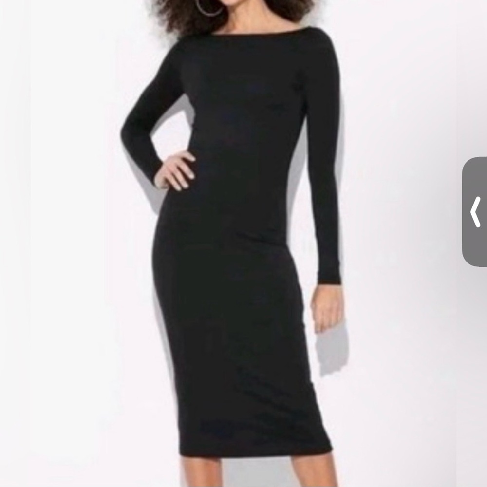Wild Fable Black Long Sleeve Dress
